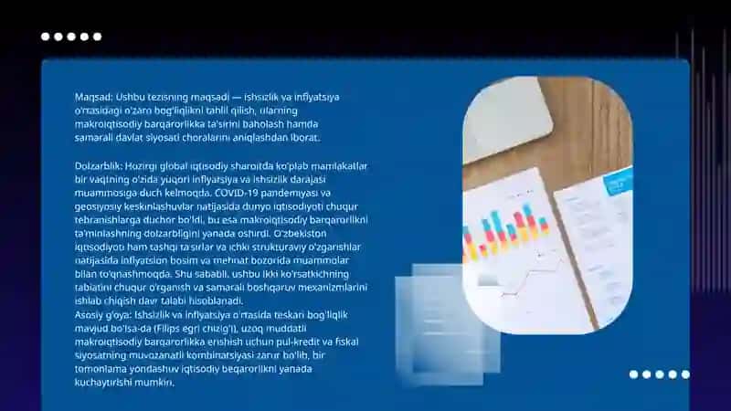 MAKROIQTISODIY BEQAROLIK ISHSIZLIK VA INFLYATSIYA 2