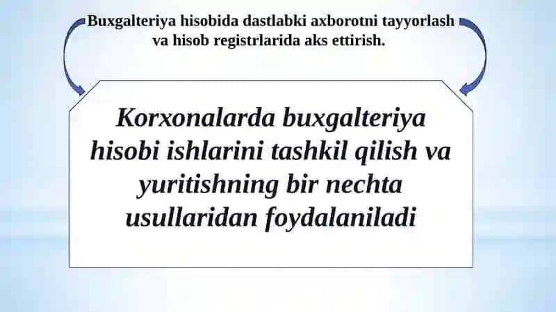 BUXGALTERIYA HISOBINING SHAKLLARI 2