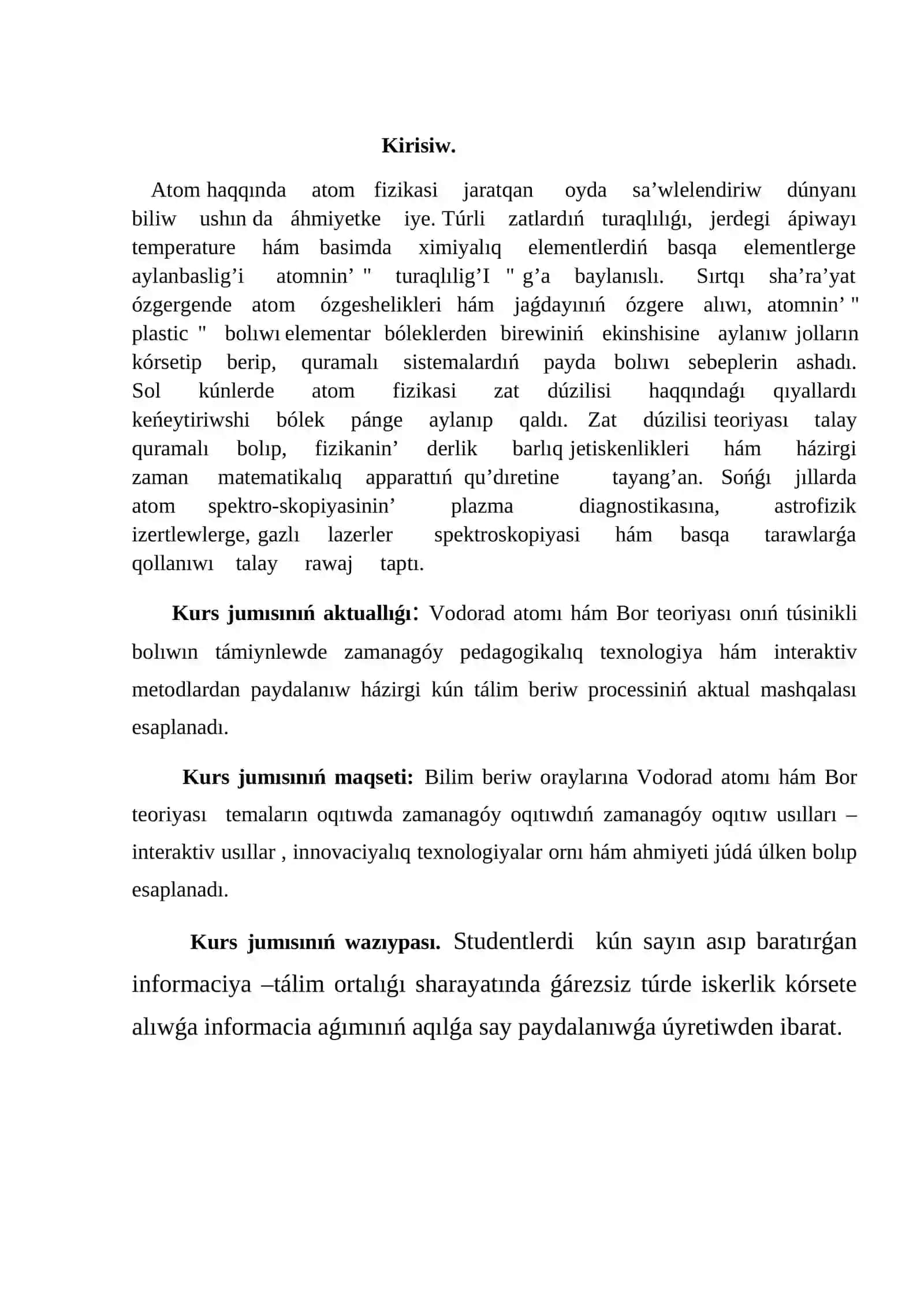 Bor teoriyası 2