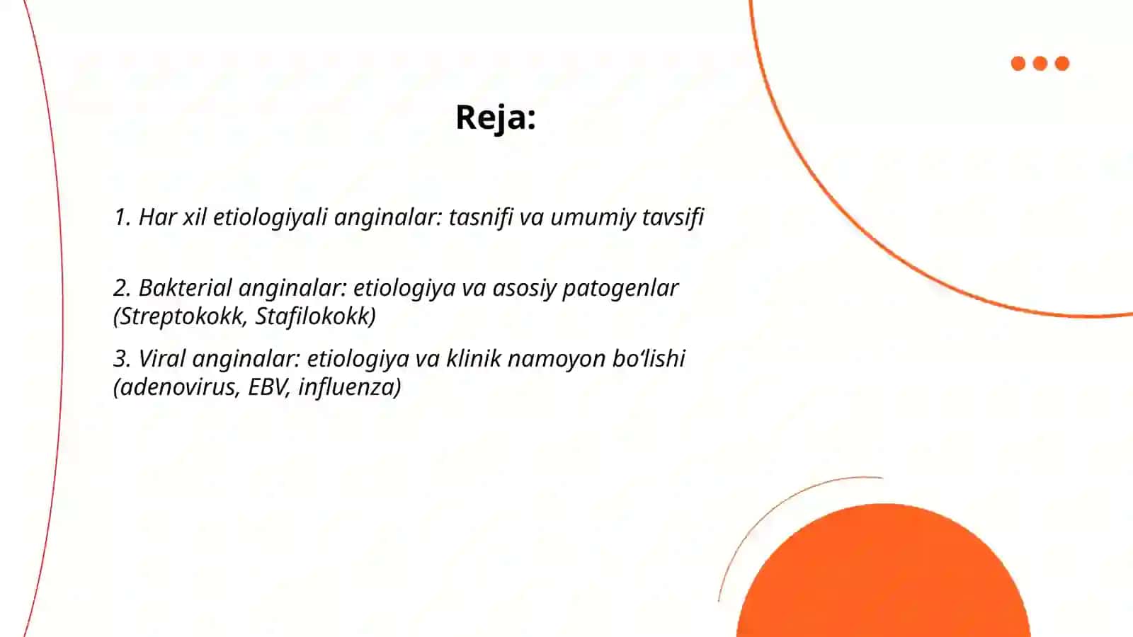 Har xil etiologiyali anginalar: tasnifi va umumiy tavsifi 2