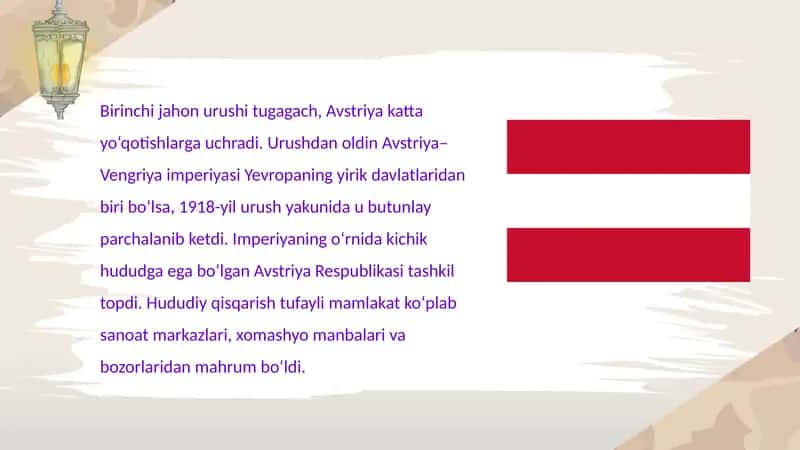 Jahon urushlari orig'ida Avstriya 2