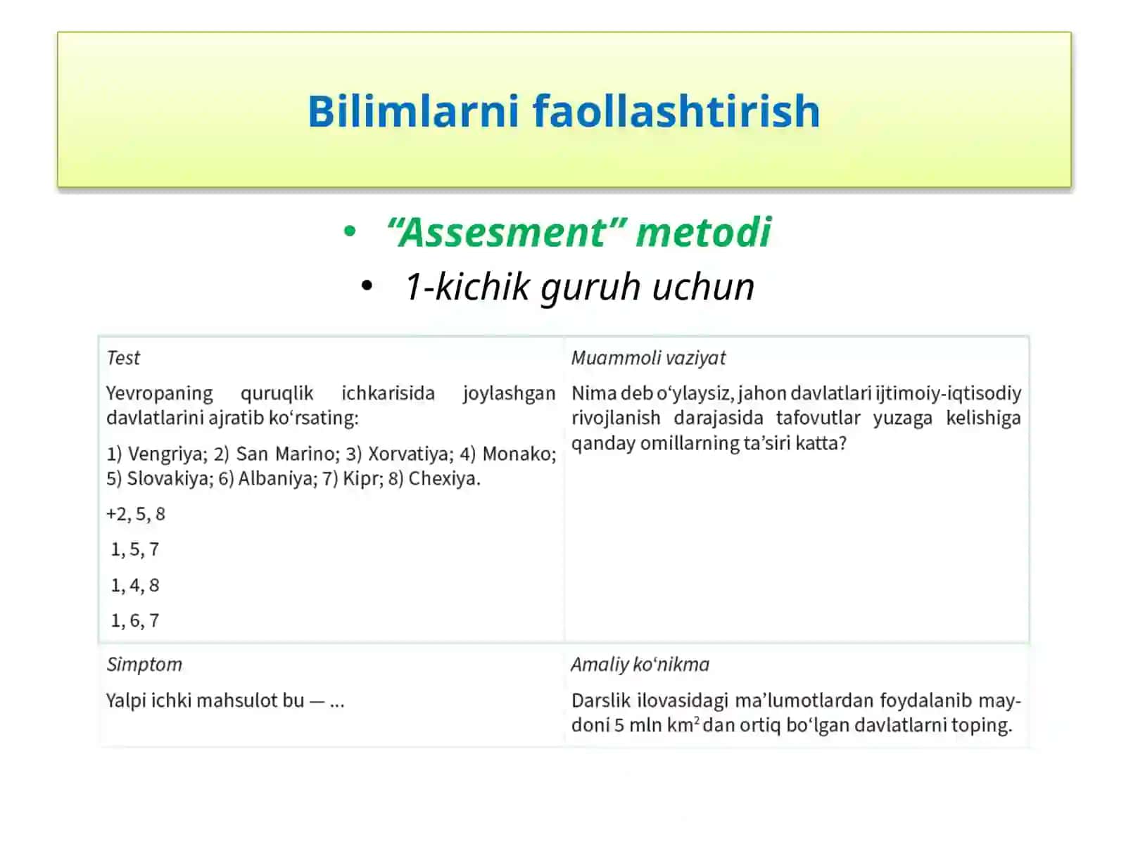 Mineralresurslar geografiyasi 2