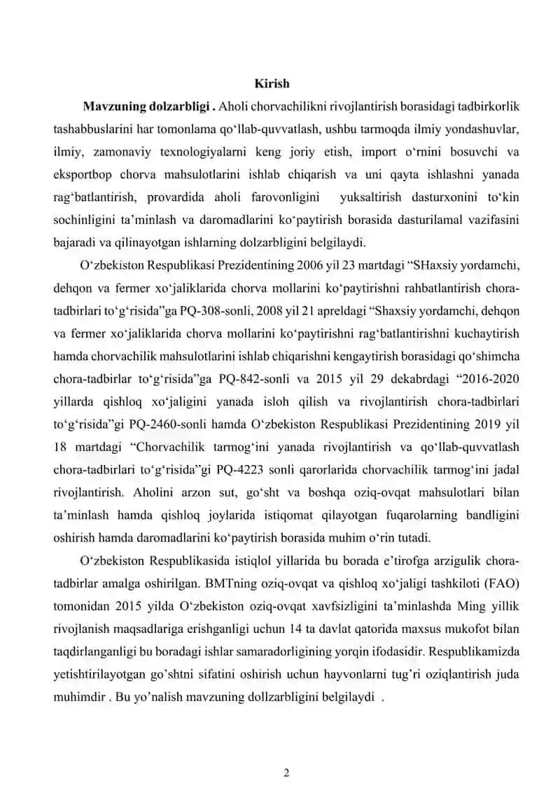 QORAMOLLARNI OZIQLANTIRISH TURLARI 2