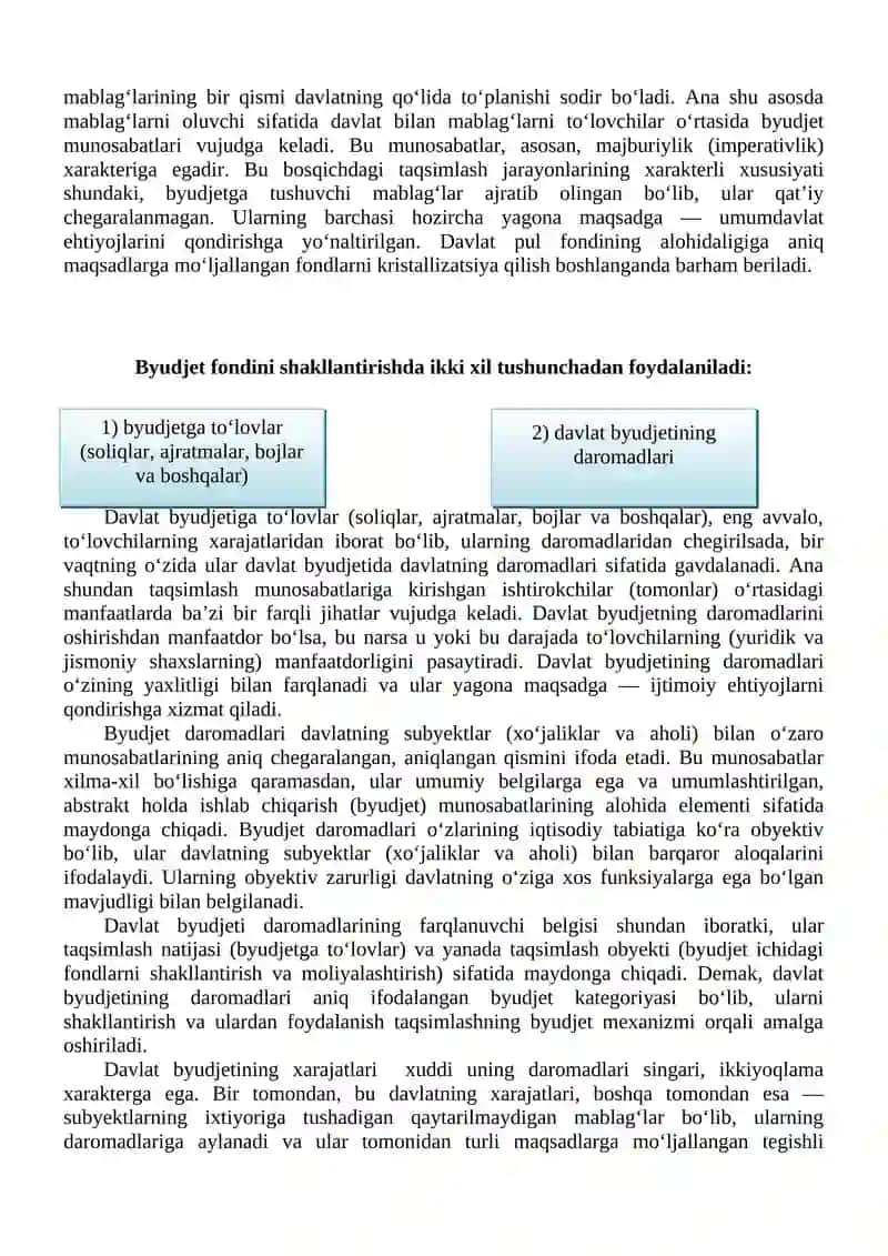 BOB. BYUDJET SOLIQ SIYOSATI 2