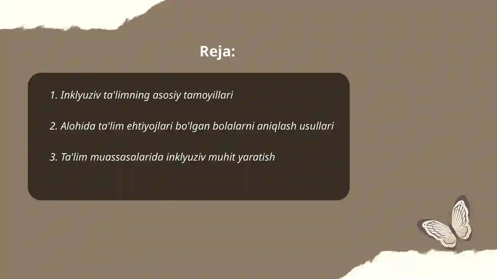 Inklyuziv ta'lim muammolari 2