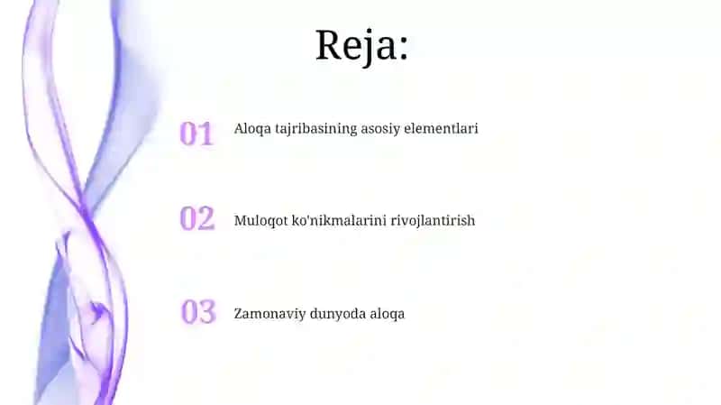 Kommunikativ tajriba 2