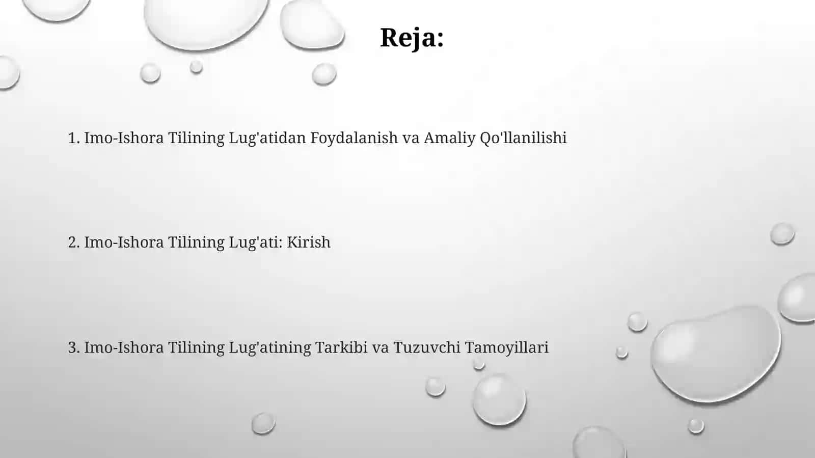 Imo-ishora tilining lug'ati 2