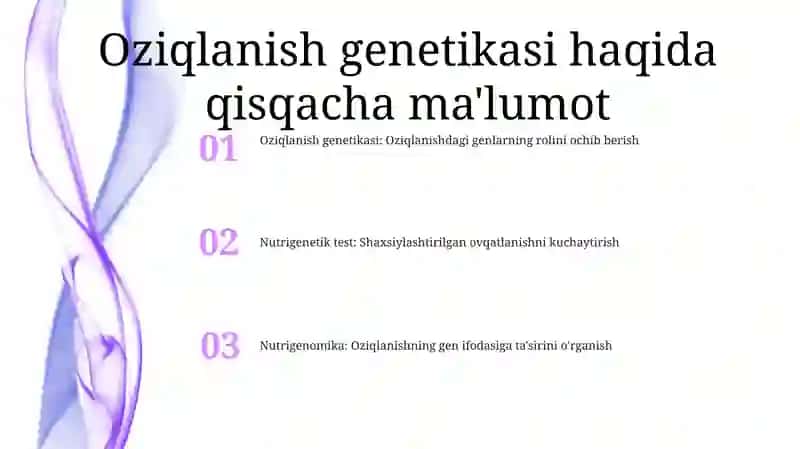 Nutritiv Genetika 2