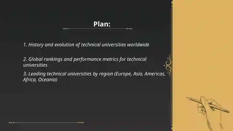 The technical universities of the world 2
