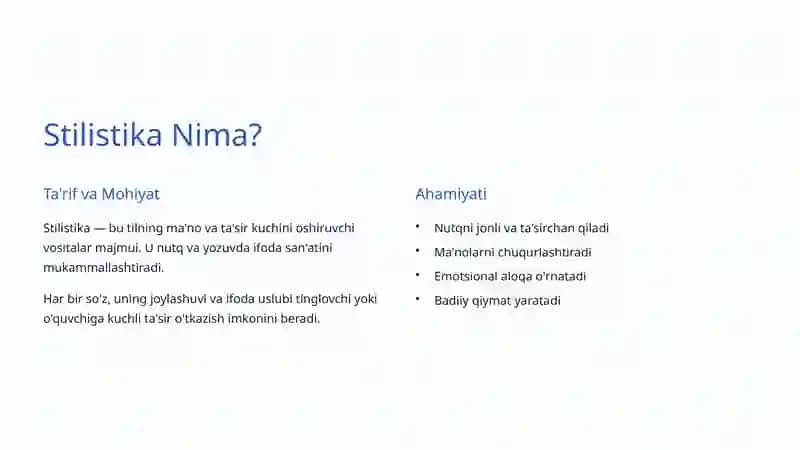 Stilistik Vositalar 2
