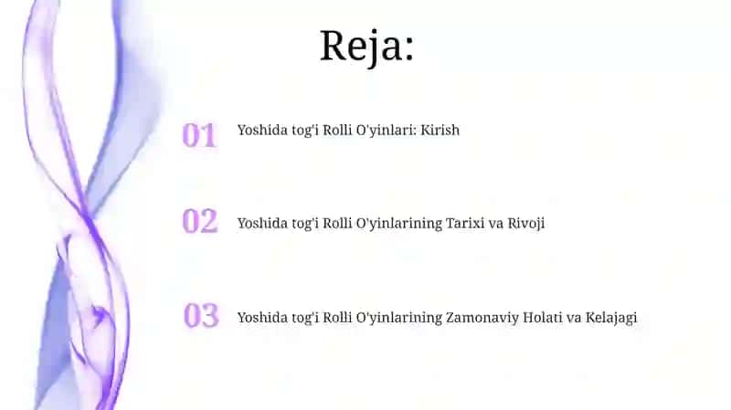 Yoshida tog'i Rolli O'yinlar 2