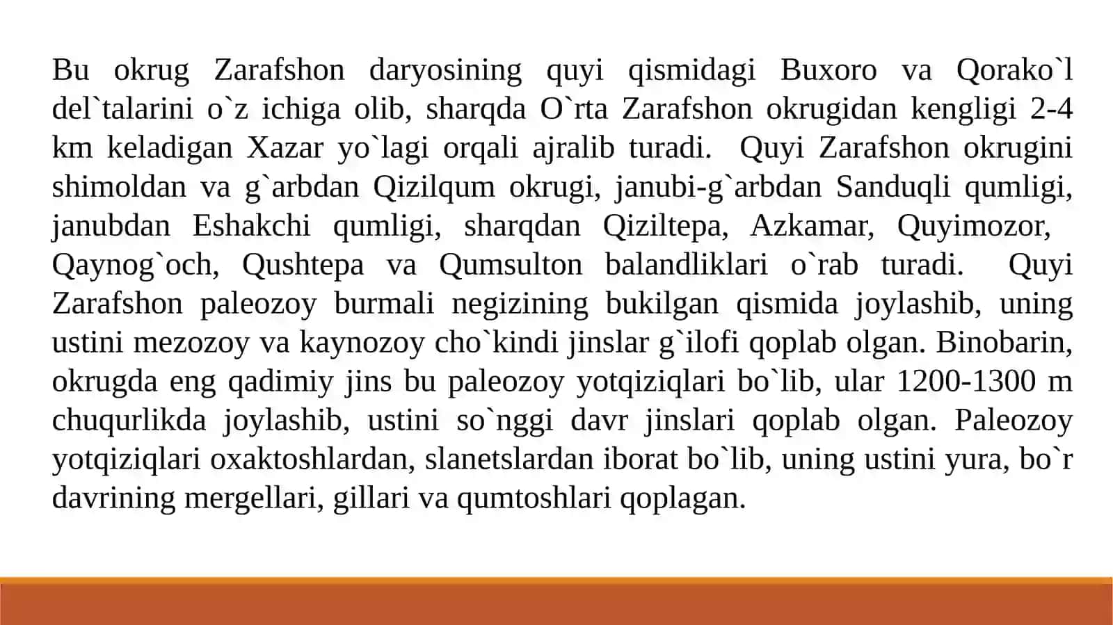 QUYI ZARAFSHON TABIIY GEOGRAFIK OKRUGI 2