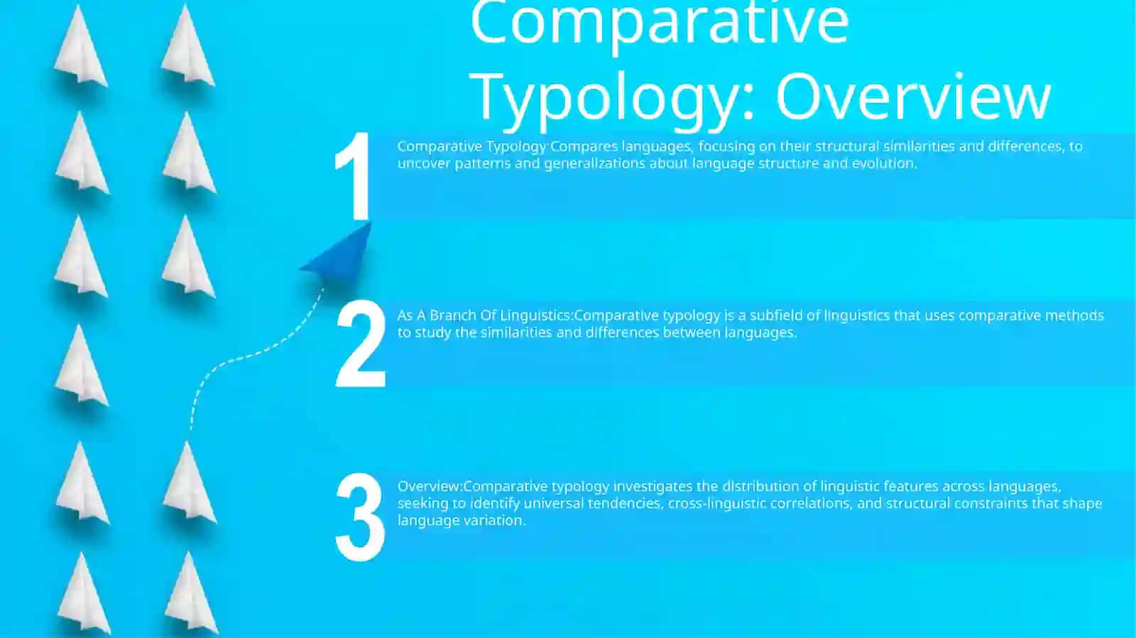 Comparative Typology As A Branch Of Linguistics 2