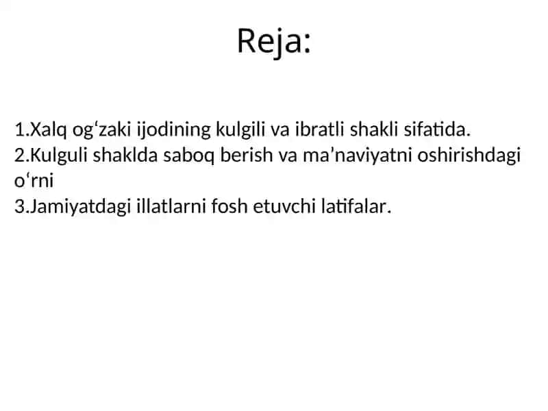 Latifaxalqog'zakiijodiningmavzujihatidanturlari 2