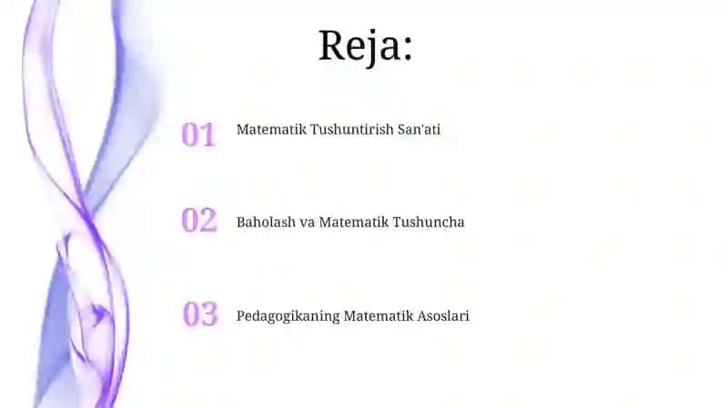 Matematik Tushuntirish San'ati 2