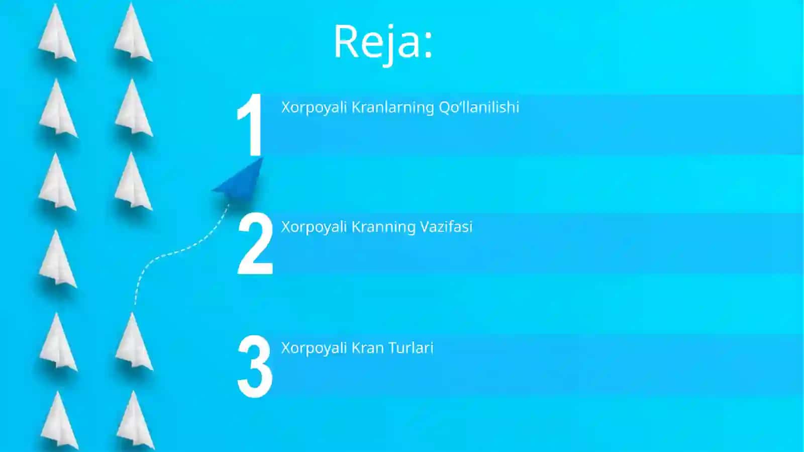 Chorpoyali kranning vazifasi va turlari 2