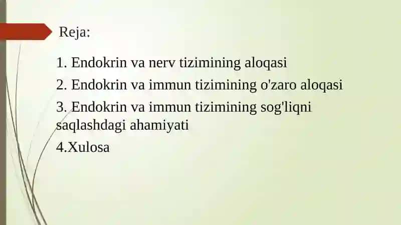Endokrin va nerv tizimining aloqasi 2