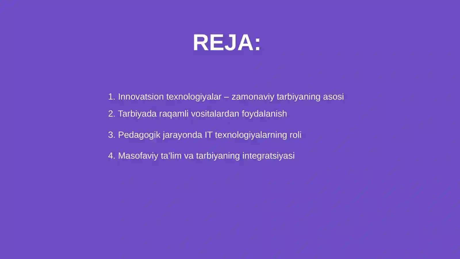 Tarbiyada innovatsion texnologiyalarning o‘rni 2