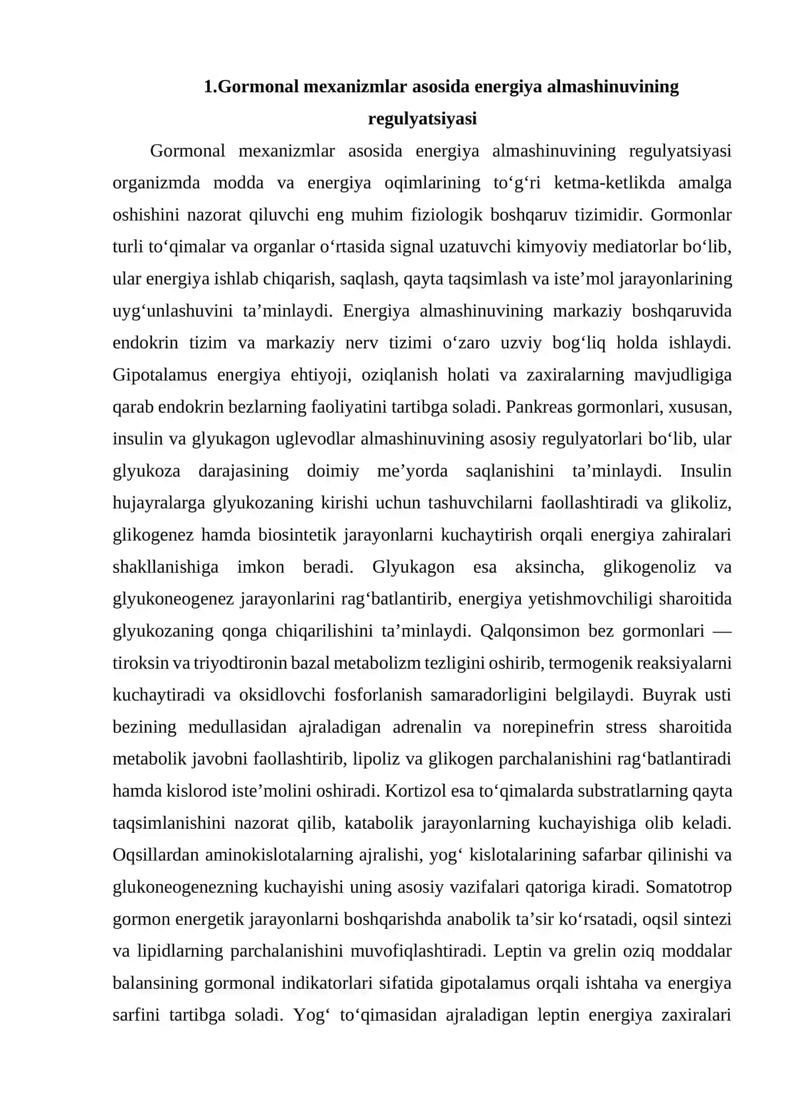 ENERGIYA ALMASHINUVINING BOSHQARILISHI 2