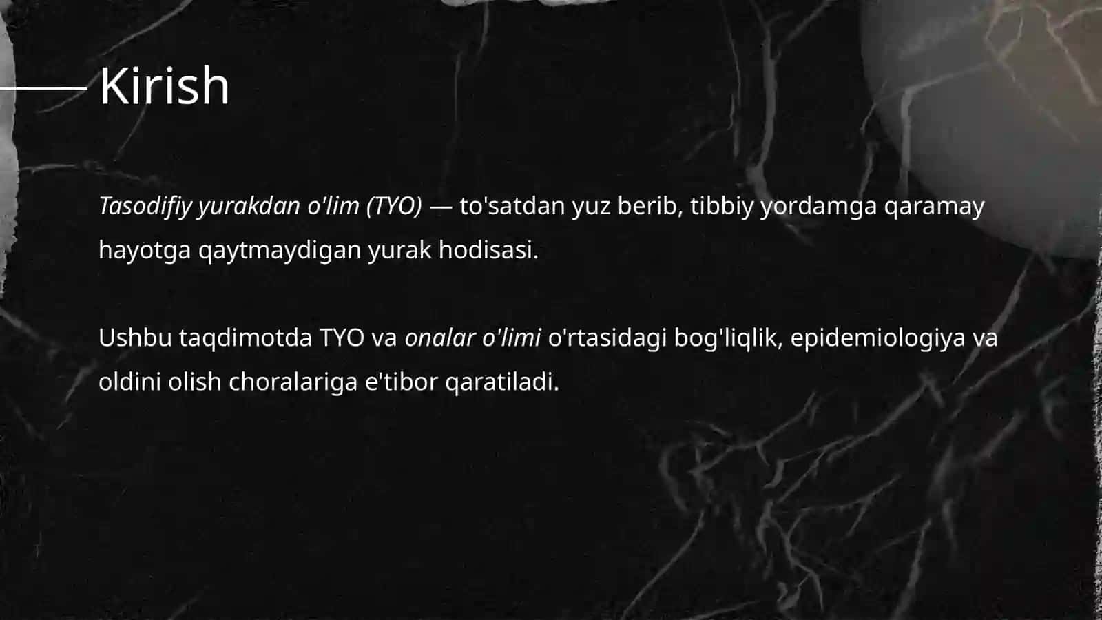 Tasodifiy yurak o'limi Ta'rif va epidemiologiya 2