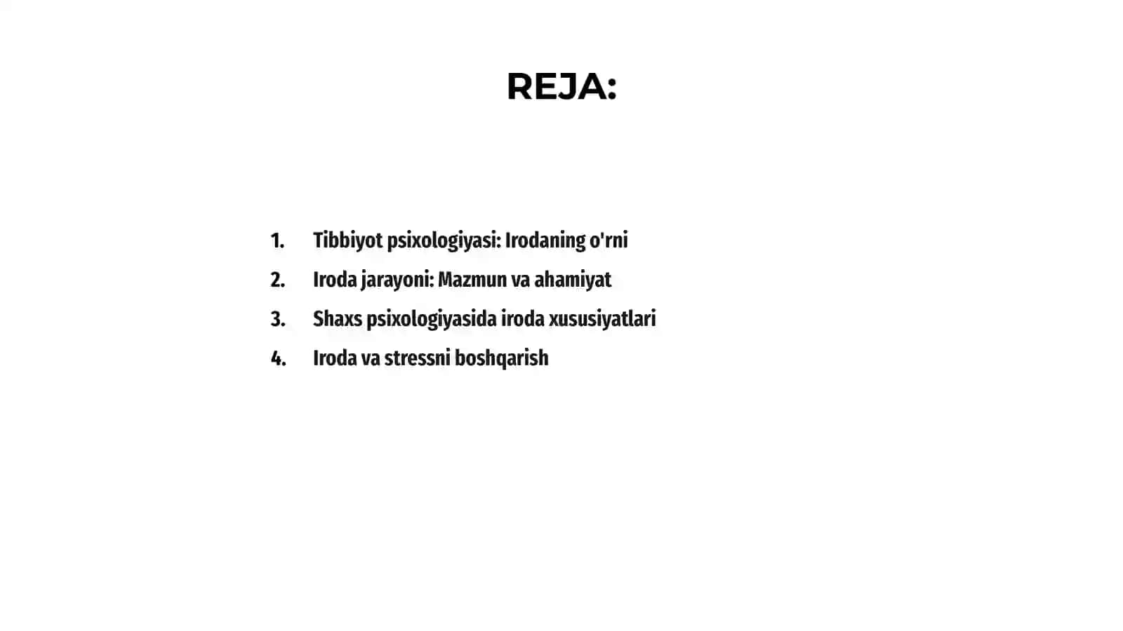 Tibbiyot psixologiyasi iroda jarayoni 2