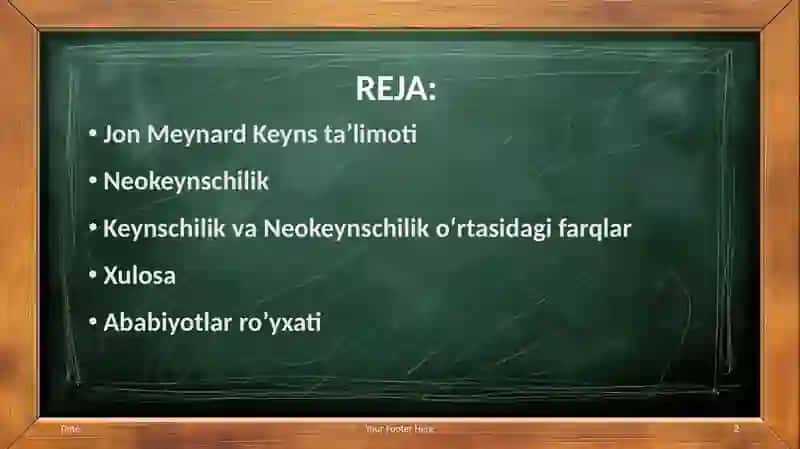 Jon Meynard Keyns ta’limoti 2