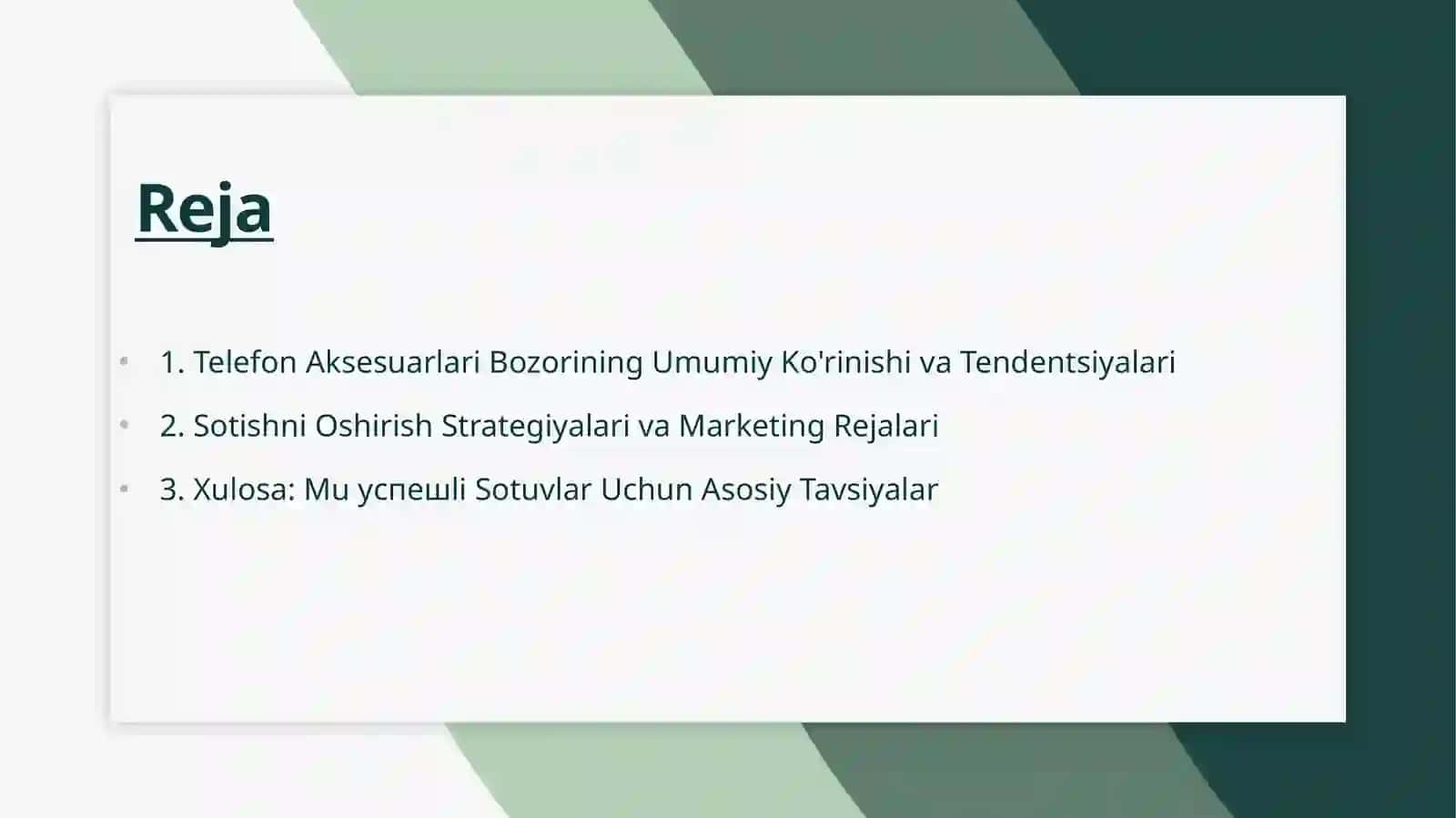Telefonlar uchun aksesuar lar sotish 2