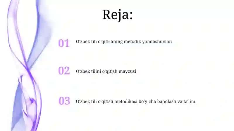 O'zbek Tili Metodikasi 2