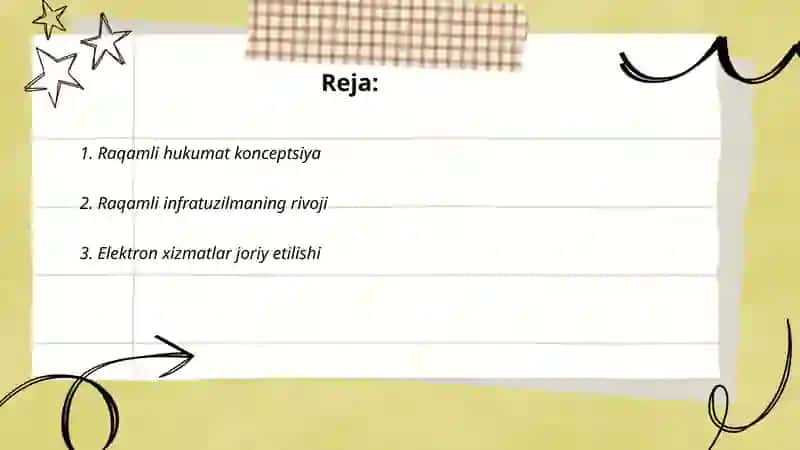 Raqamli hukumat konsepsiyasi 2