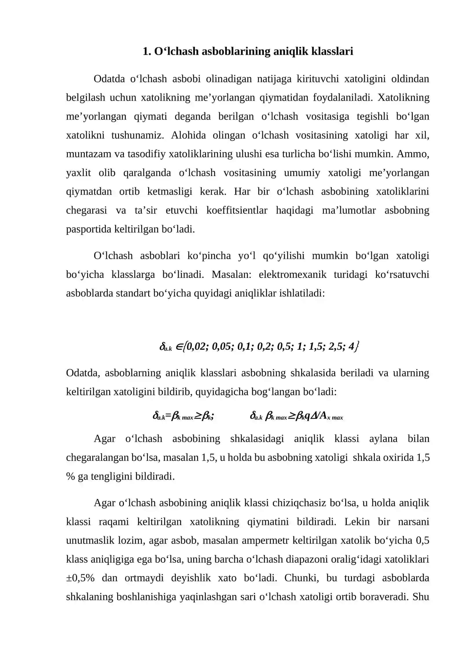Analogli elektr o’lchash asboblari mexanizmlari 2