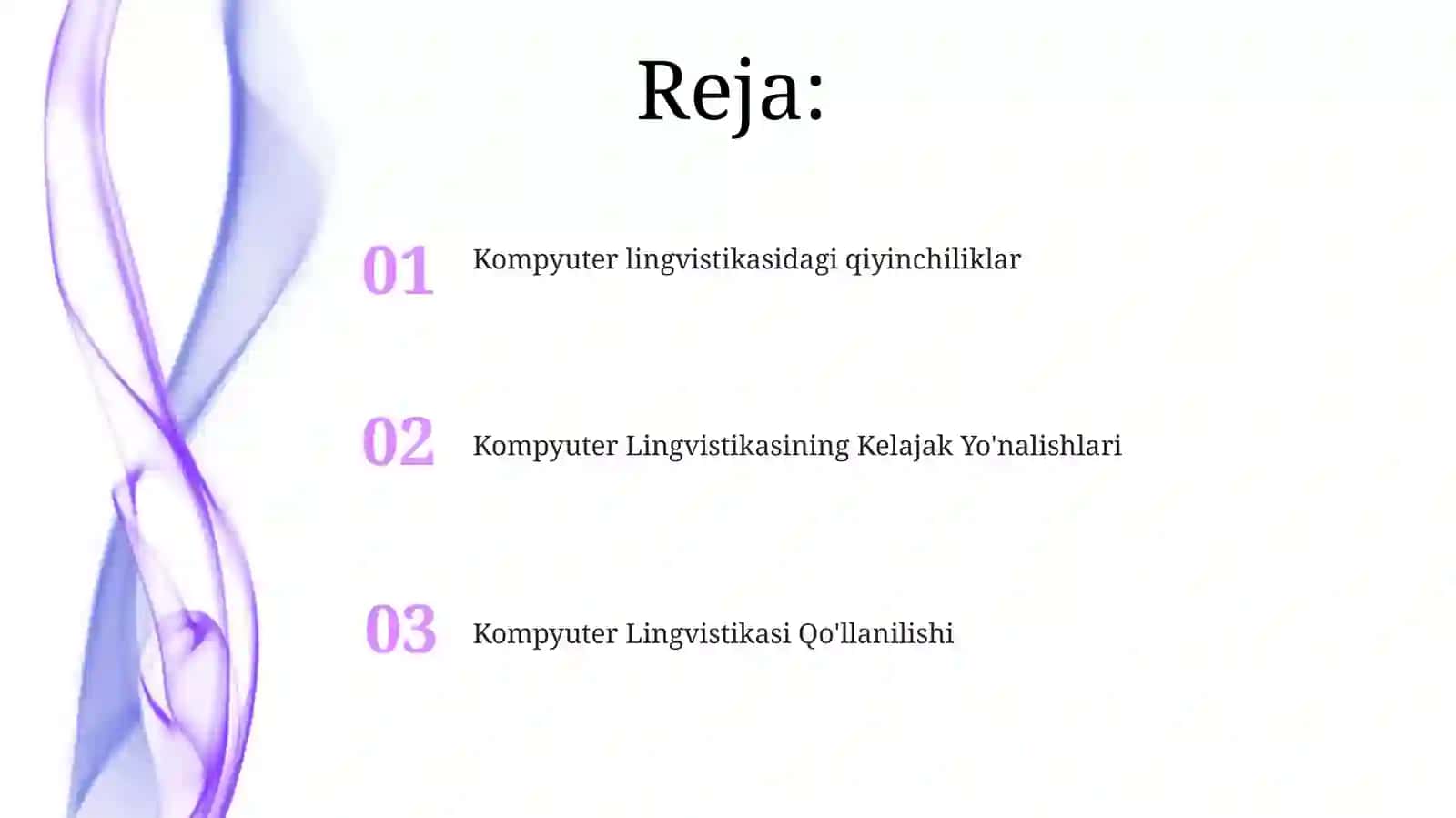 Kompyuterlingvistikasi 2