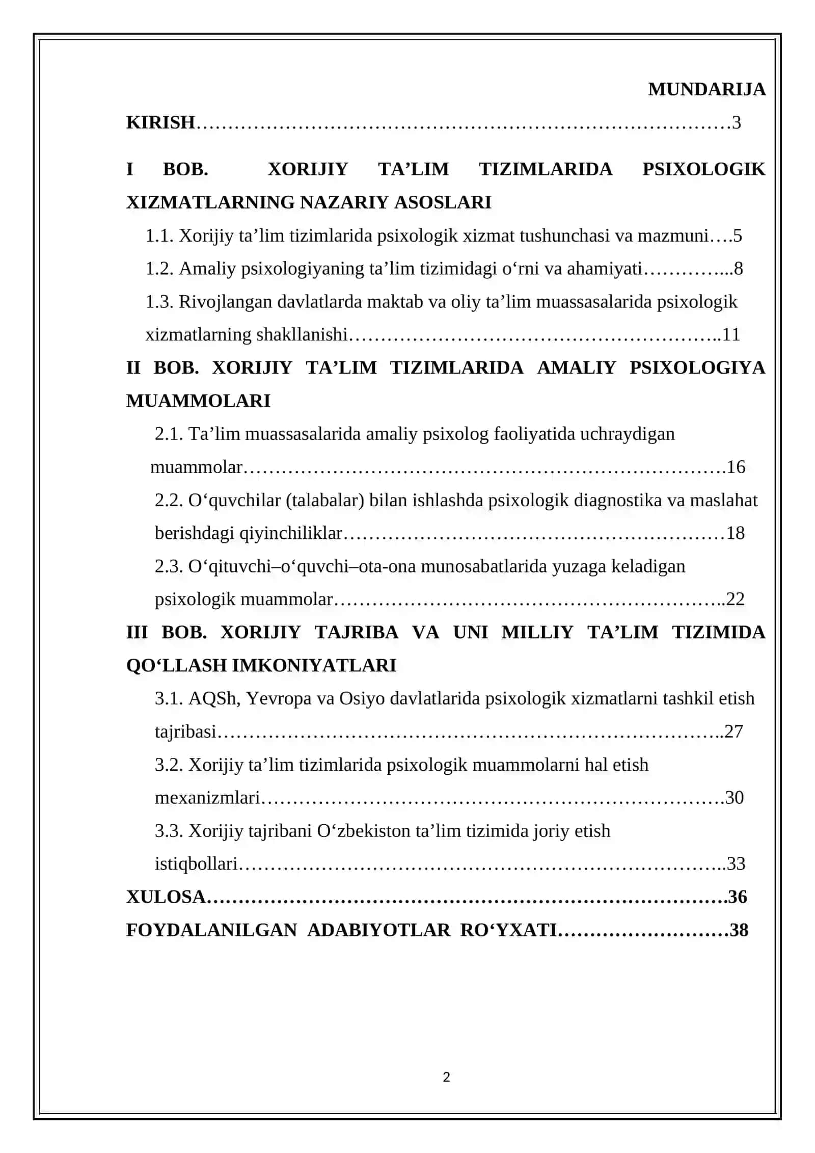 AMALIY PSIXOLOGIYA MUAMMOLARI 2