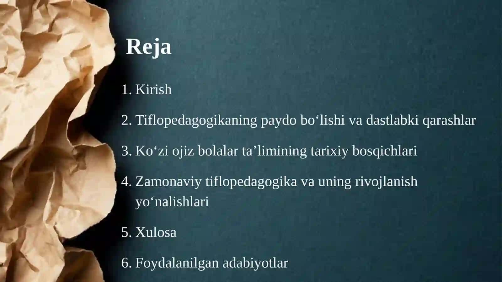 TIFLOPEDAGOGIKANING RIVOJLANISH TARIXI 2