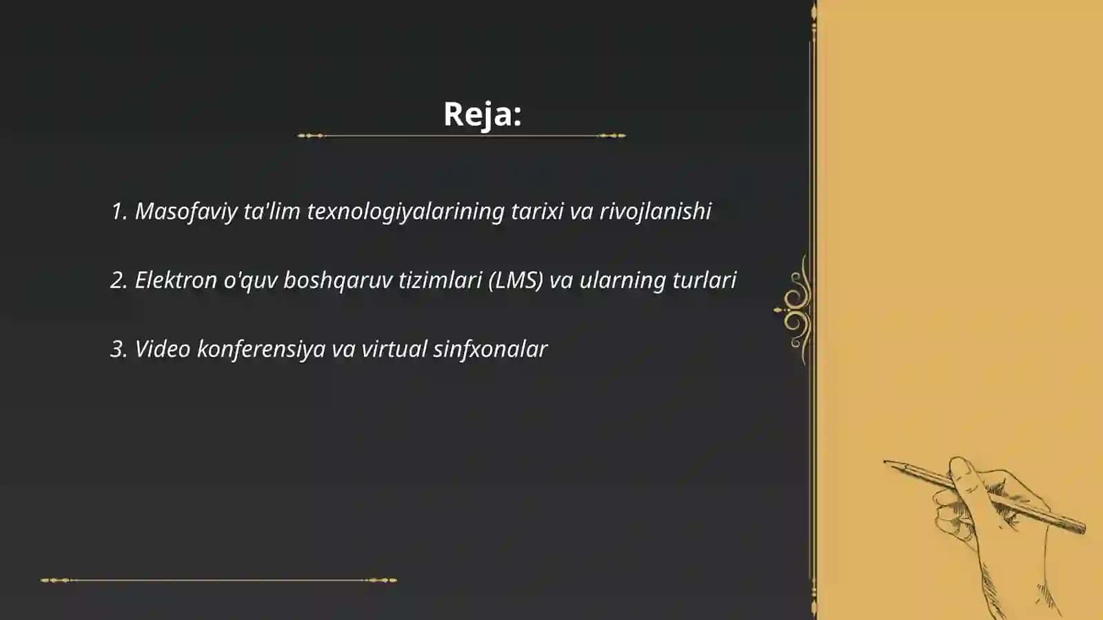 Masofaviy ta'lim texnologiyalari 2