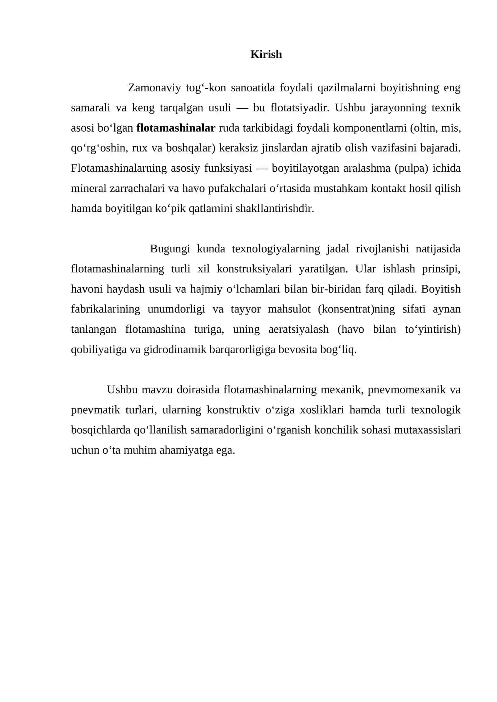 Flotamashinalar va ularning turlari 2