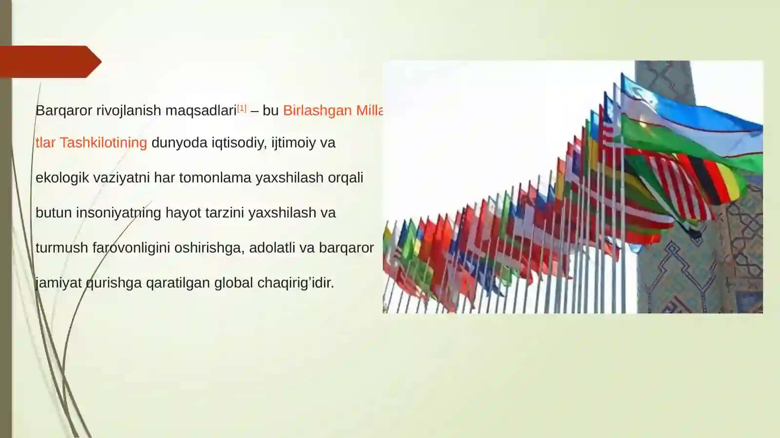 Barqaror rivojlanish maqsadlari 2