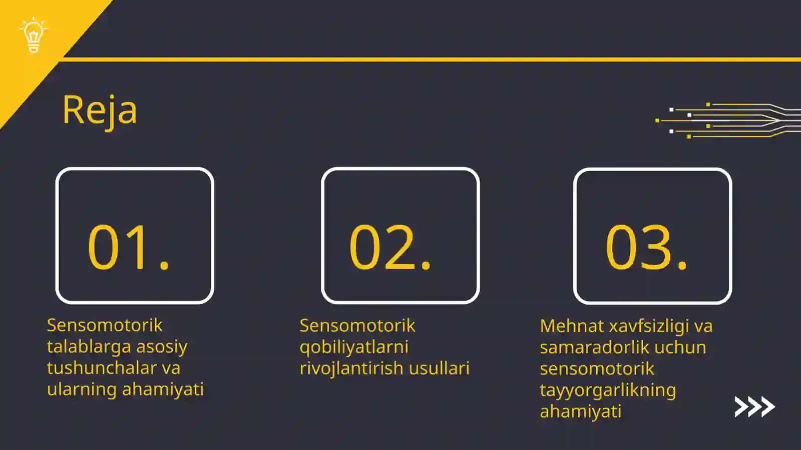 Mehnat faoliyatida sensomotorik talablar 2