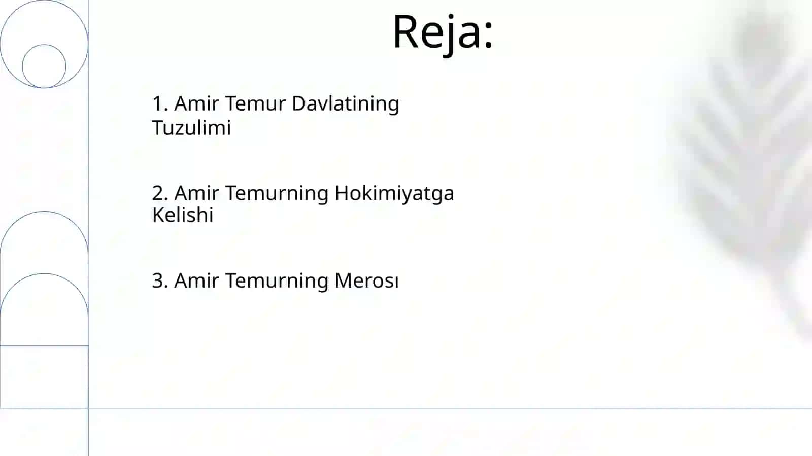 Amir Temur Davlatining Tuzulimi 2