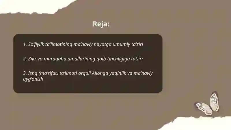 Soʻfiylik taʼlimotining maʼnaviy hayotga taʼsiri 2