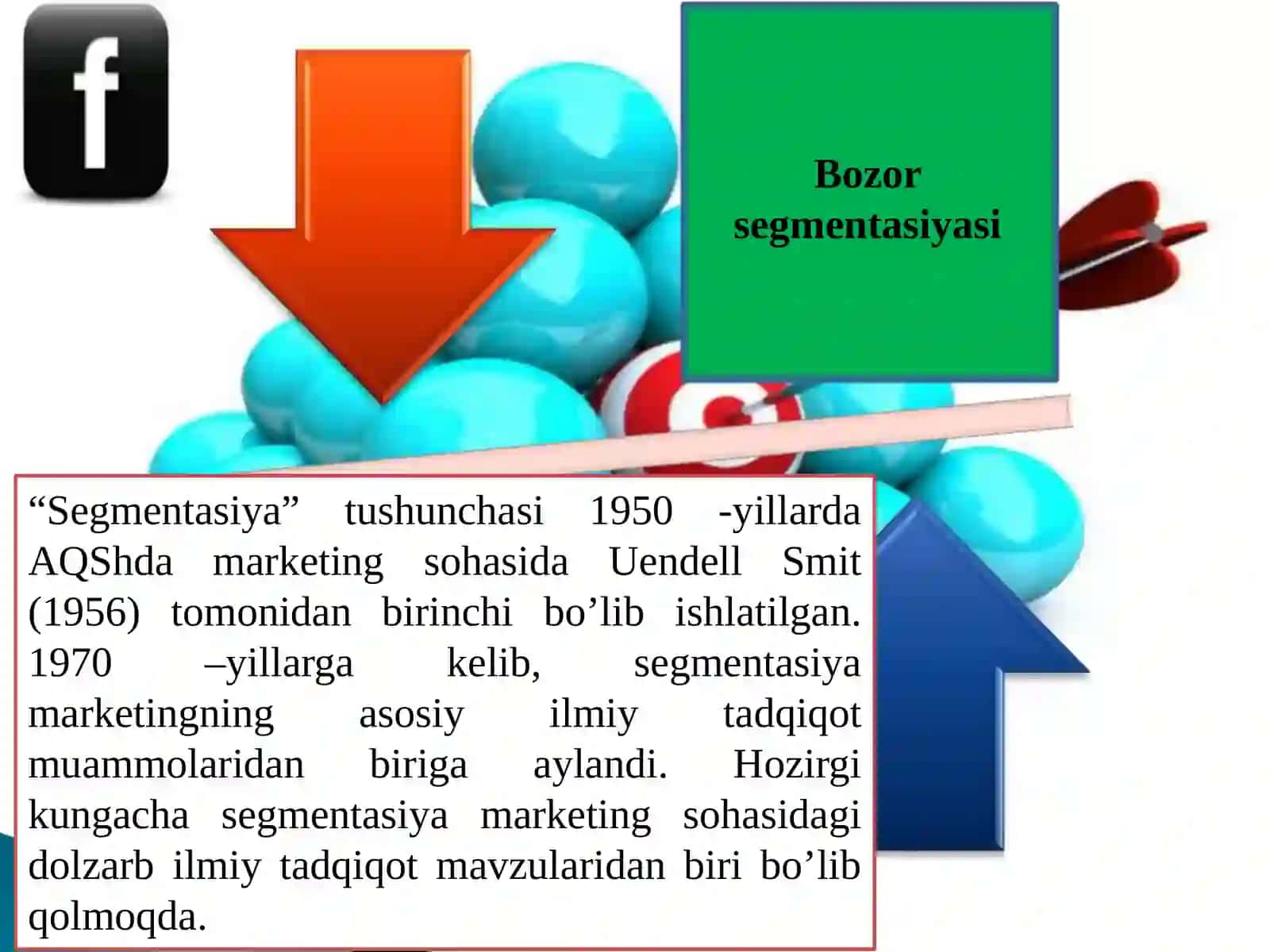 Bozorsegmentasiyasi va pozitsiyalashtirish 2