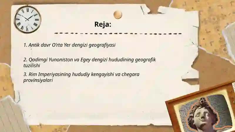 Antik davr tarixiy geografiyasi 2