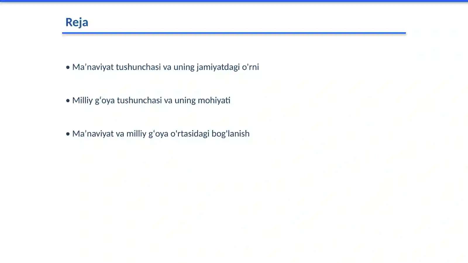 Maʼnaviyat va milliy gʻoya 2