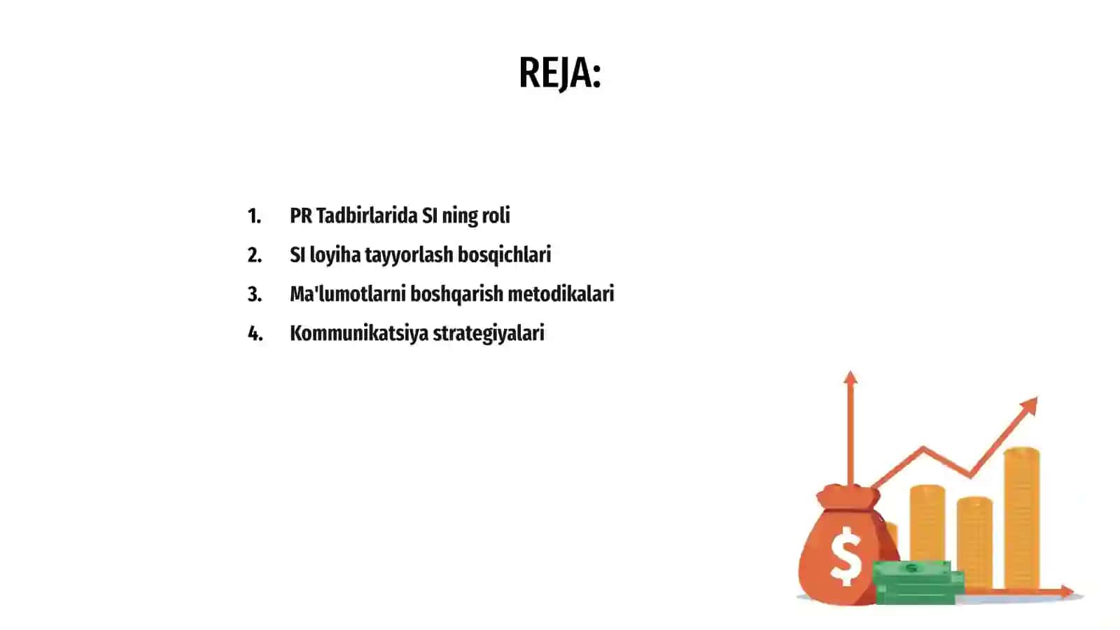 PR Tadbirlarida SI amaliyot 2