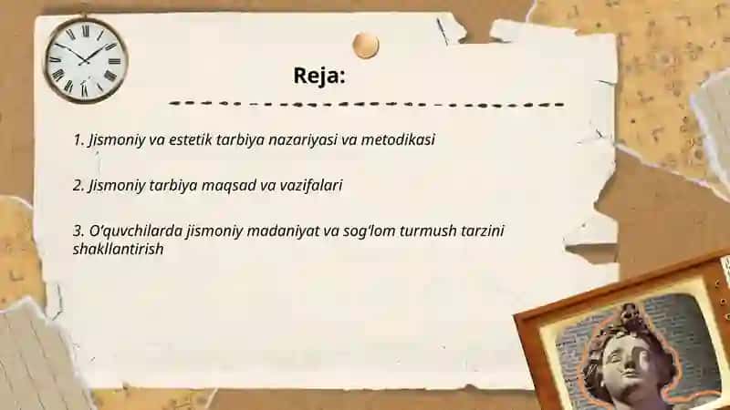 Jismoniy va Estetik Tarbiya 2