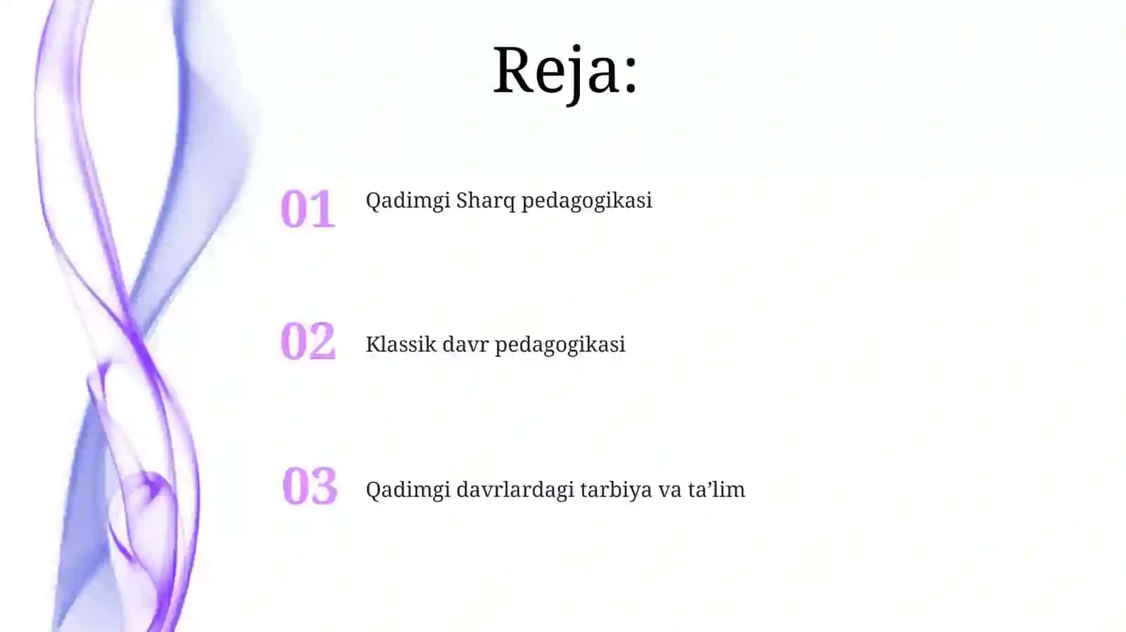 Pedagogika tarixi fani sifatida 2