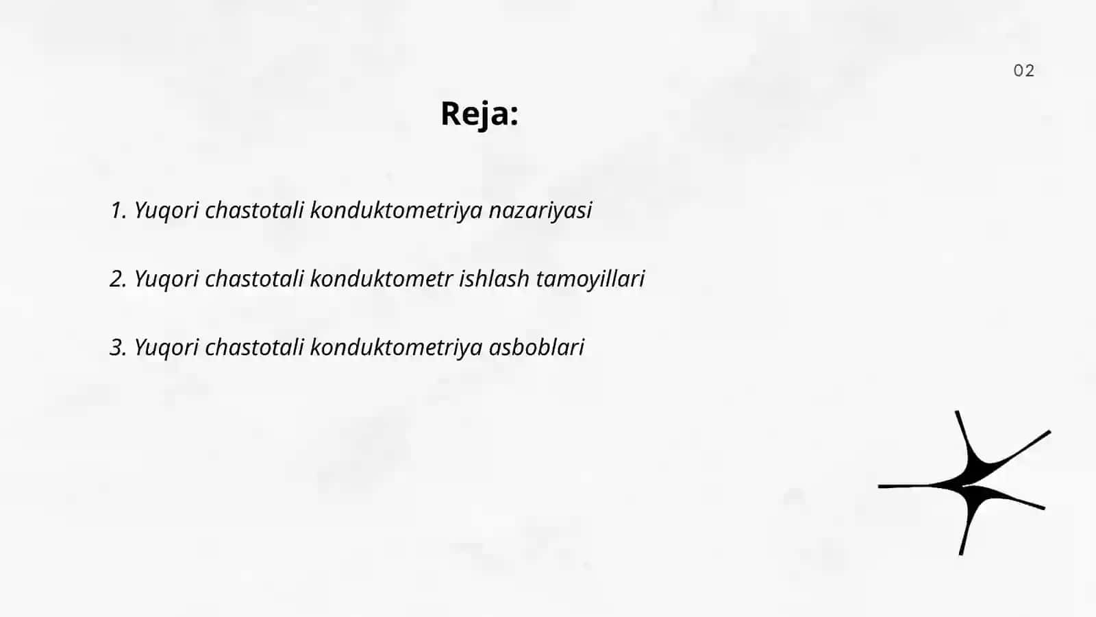 Yuqori chastotali konduktometriya 2