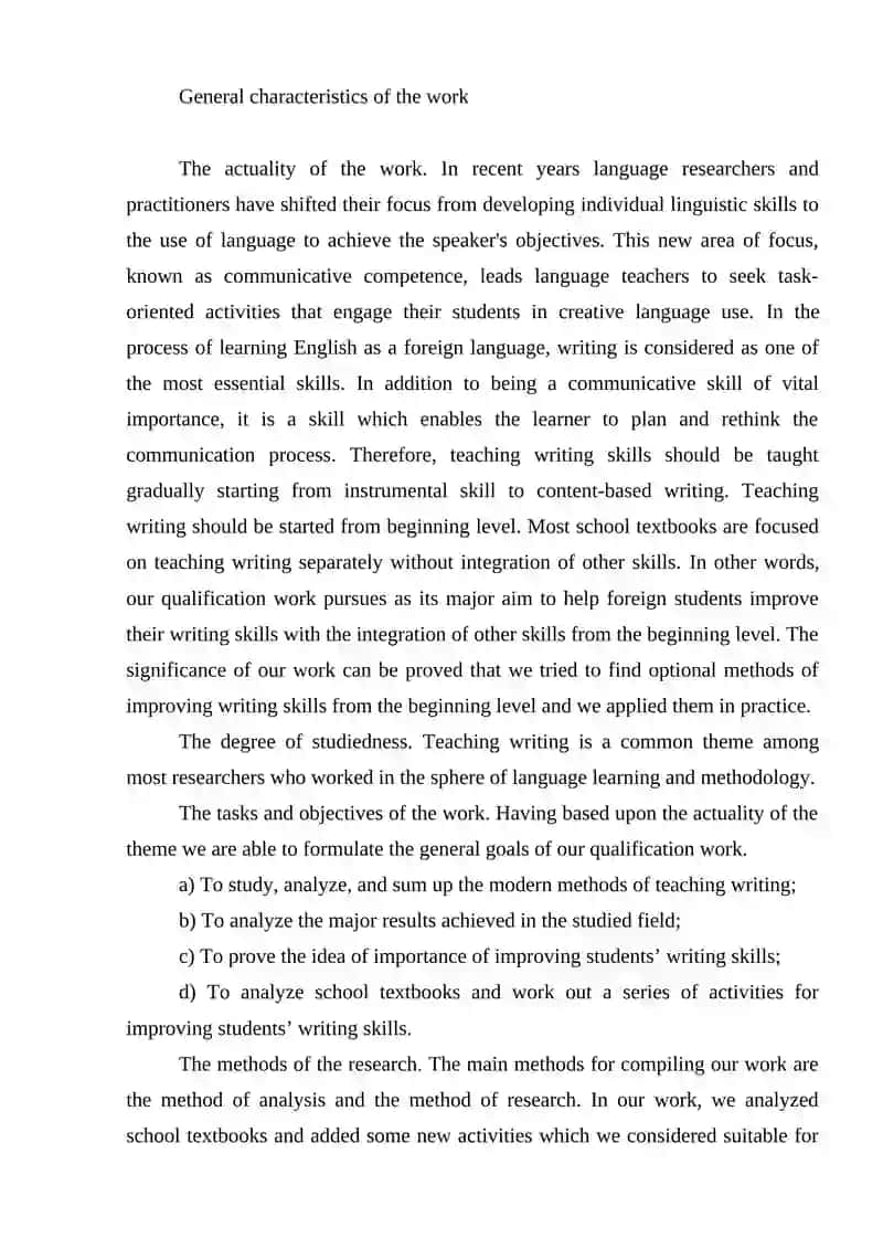 Teaching Writing Skills for Primary Schools 2