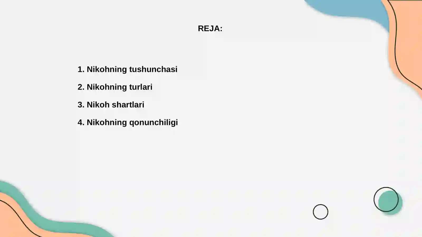 Nikohning tugatilishi 2