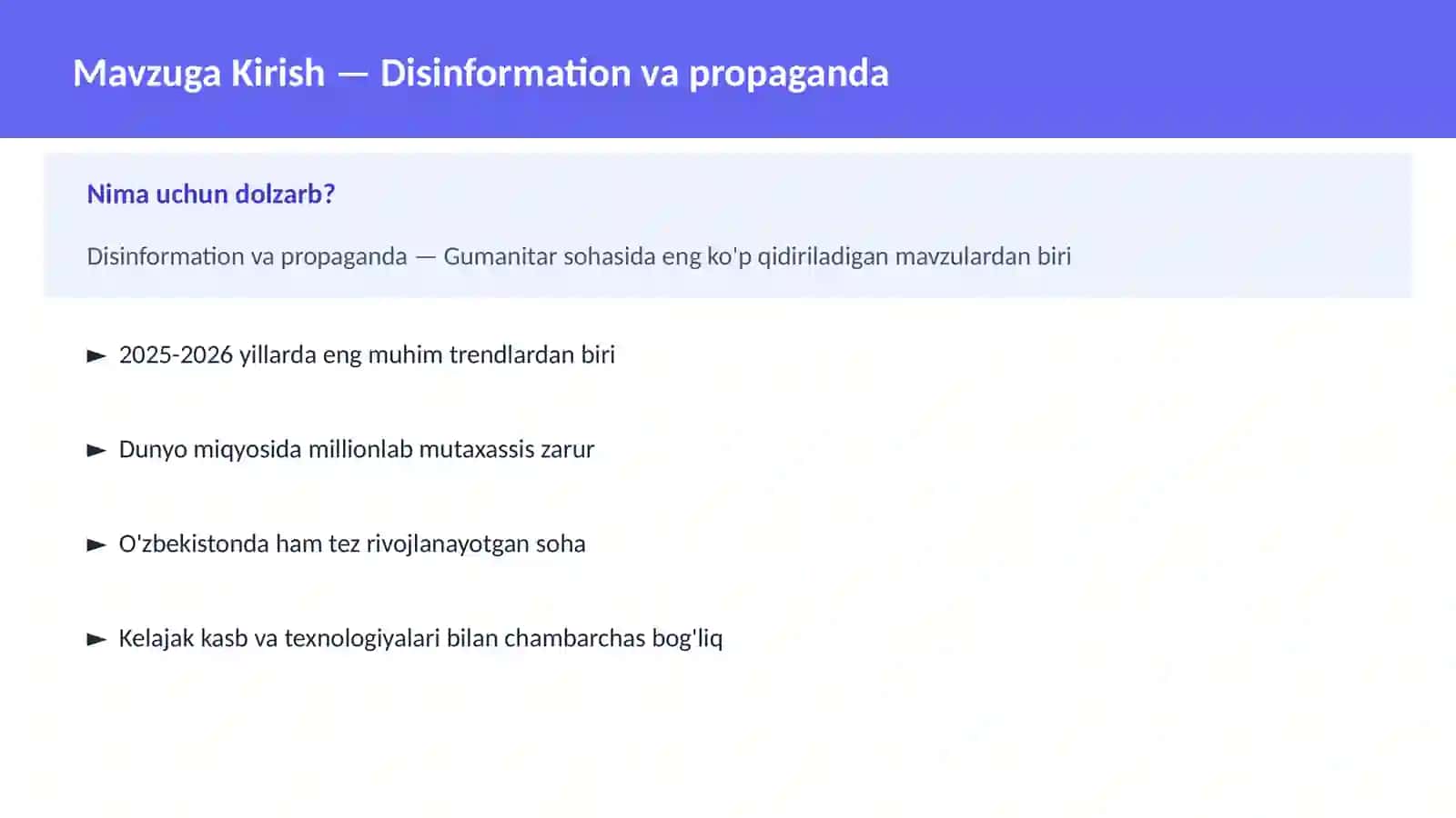 Disinformation va propaganda 2