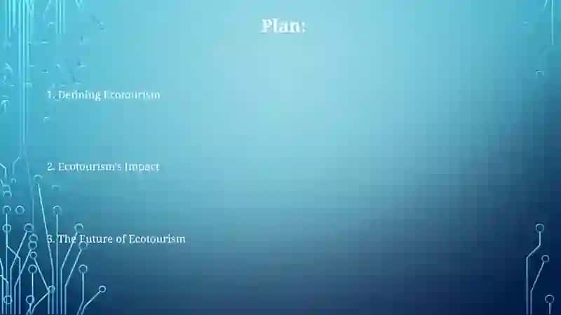 Eco tourism 2